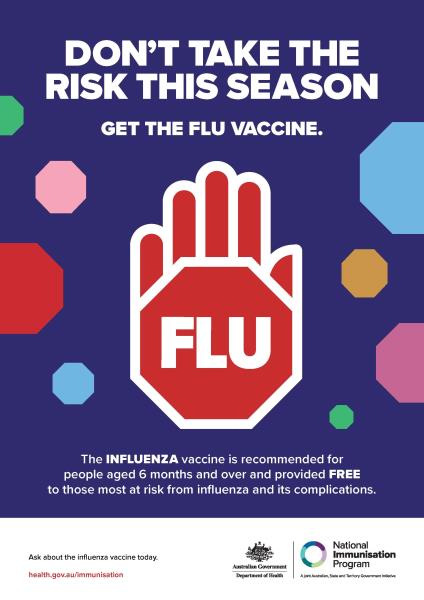 BOOK YOUR FLU VACCINATION NOW !! ...